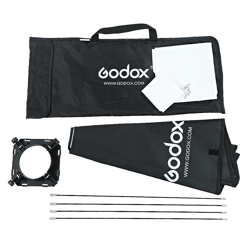 Godox 23 6 &quotx 6&quot/60x60 см квадратный софтбокс с цифровым креплением для фотостудии Flash