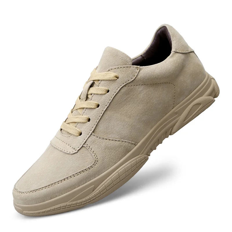 2019 Men Fashion Breathable Shoes Genuine Leather Sneaker for Outdoor Designer Sneakers | Обувь