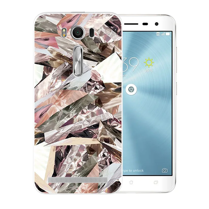 Роскошный гибкий 5 0 дюйма для Asus ZenFone 2 Laser ZE500KL чехлы телефонов противоударный