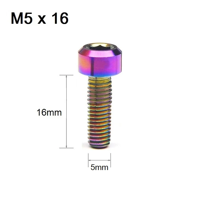 Болты с ручкой для горного велосипеда M5 * 16/18/20 мм велосипедная ручка из