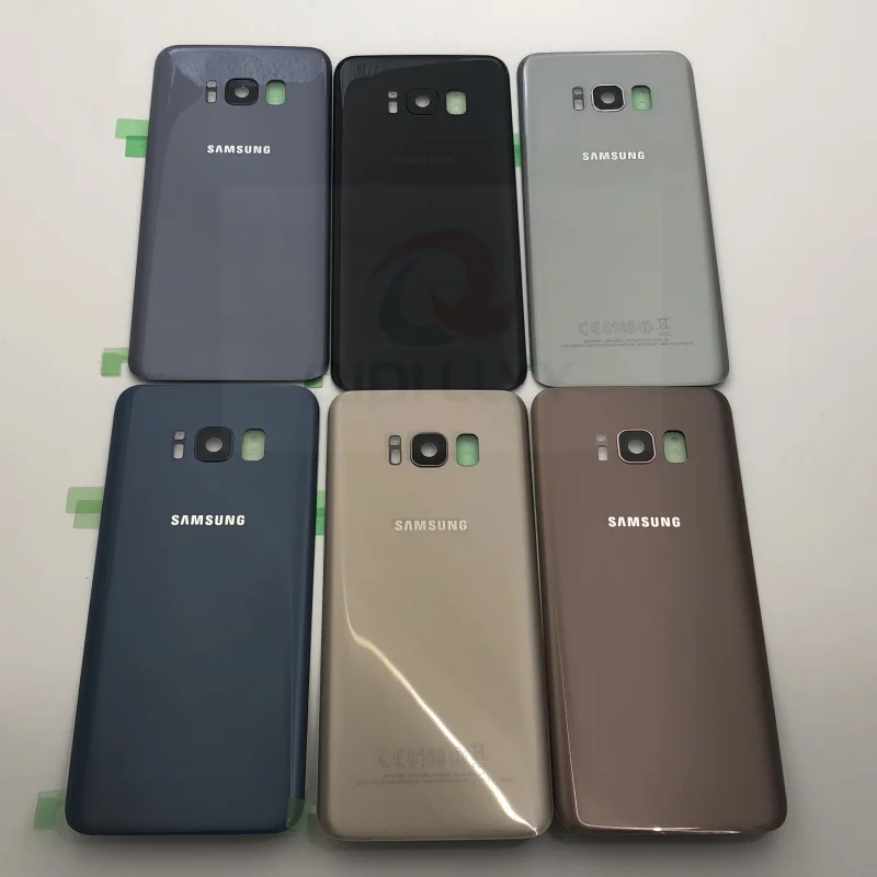 S8+ задняя крышка батареи передняя средняя рама для Samsung Galaxy S8 Plus G955 G955F G955FD полный корпус
