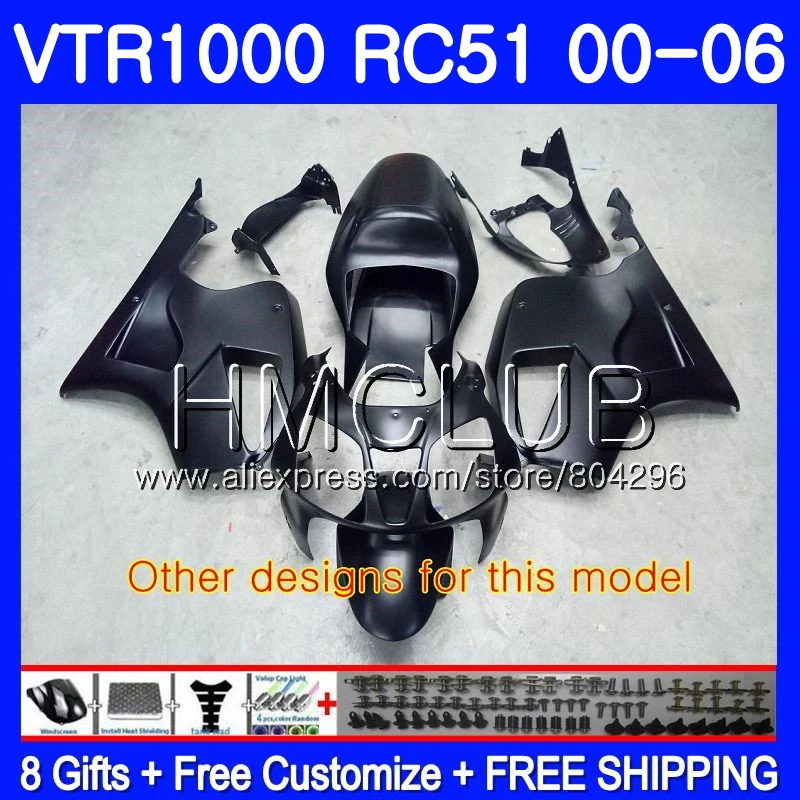 Синий красный обтекатель для HONDA VTR1000 2000 2001 2002 2003 2004 2005 2006 80HM. 5 RTV1000 VTR 1000 RC51 SP1 SP2 01 02 03