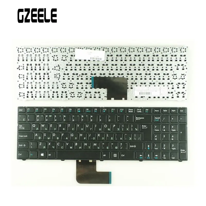 Русская RU Клавиатура для DNS Pegatron C15 C15A C15E C17A C15B 0KN0-CN4RU12 MP-13A83SU-5283 0803498 KLAVYE PG-C1 черный с
