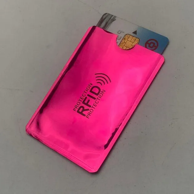 10pcs Style 3 10 шт. Анти Rfid Блокировка ридер замок банк держатель для карт ID банковский чехол для Карт Rfid защита металлический кредитный держатель для карт Алюминий - Цвет: 10pcs Style 3