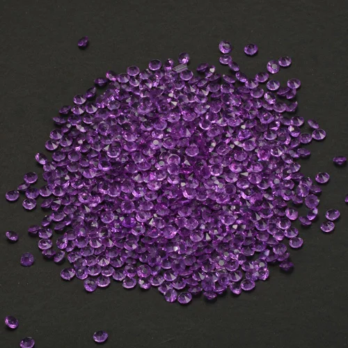 Light Purple 500 шт 8 мм конусные круглые акриловые стразы кристалл конфетти бусины свадебные аксессуары для украшения стола украшения россыпью - Цвет: Light Purple