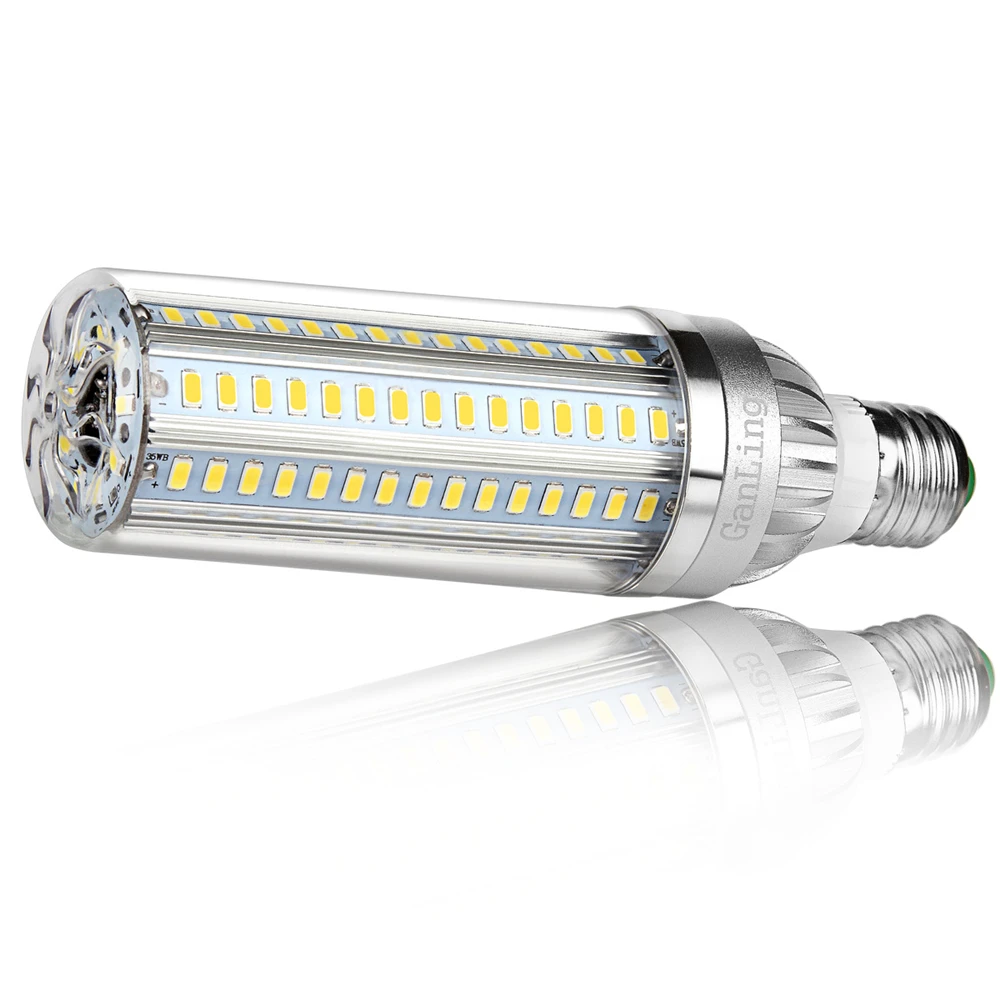 

E26 E27 LED Corn Bulb SMD5730 Warm/Cool White 220V 25W 35W 50W LED Bulb With Fan 360 Degree Light