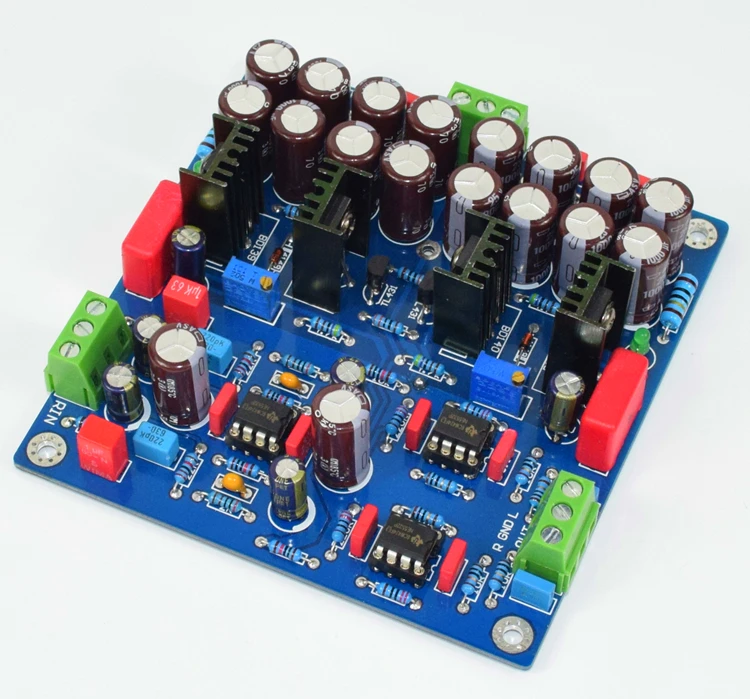 

YJ00403 - M4 class A amplifier high-fidelity HIFI fever Positive and negative regulation NE5532 Preamp amplifier board