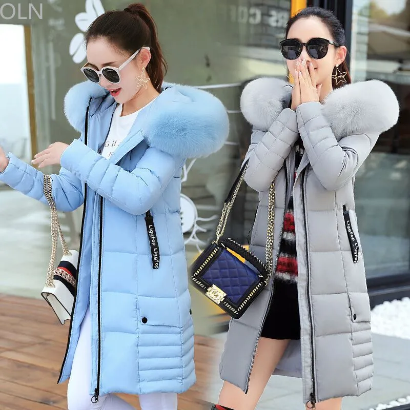 Дешевые Винтаж зимняя куртка 2017 женская обувь Искусственный мех с капюшоном