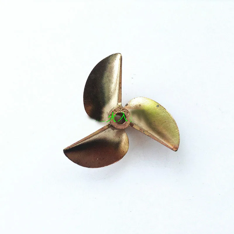 

1PC 436 Copper Propeller Three-leaf 36mm D36 Brass Propeller 1.8" 3.18mm Hole Pitch Prop/Paddle for RC Brushless Jet Boats