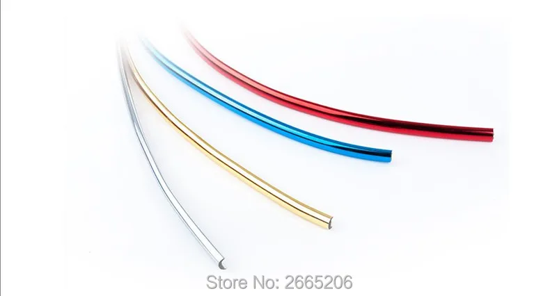 8 м тюнинг автомобилей Хром защита обода колеса светильник рама украшения для mazda