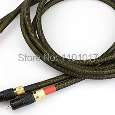 Aucharm AURSCR3 посеребренный аудио соединительный кабель HIFI EXQUIS 4N красный медный провод RCA разъем из углеродного волокна