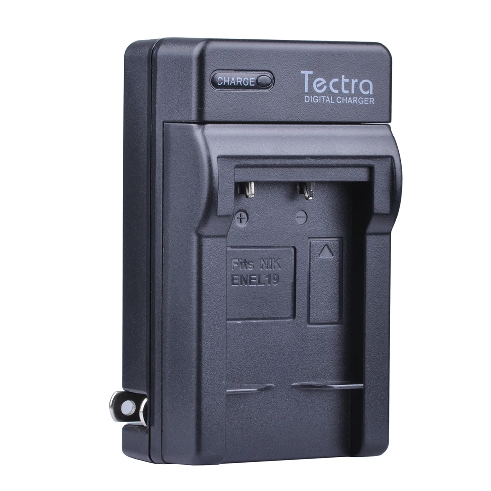 Tectra 4PCS ENEL19 EN EL19 Bateria + Цифровое зарядное устройство для Nikon Coolpix S32 S33 S100 S2500 S2750 S3100 S3200