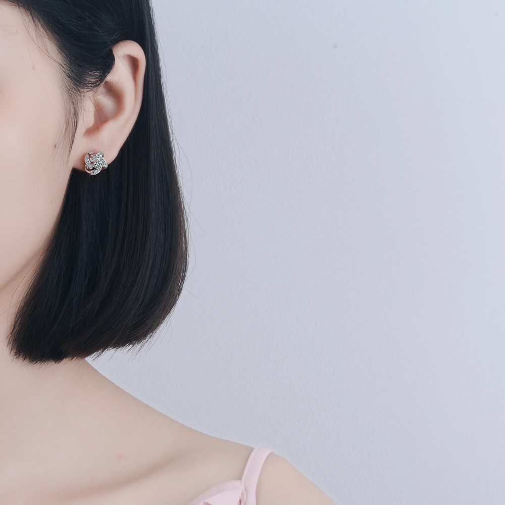 Серьги из серебра 925 Oorbellen S-e430