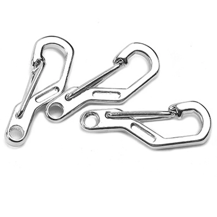 3 шт Мини Сплав кольцо для ключей на рюкзак застежки карабины альпинизма Весна