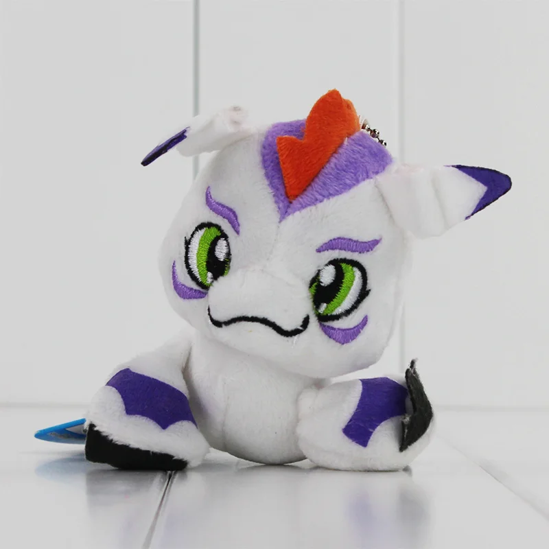 Digimon плюшевые игрушки Patamon Agumon Palmon Piyomon Gomamon Gabumon подвеска брелок мягкие