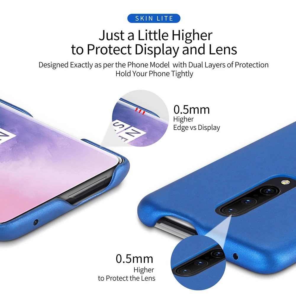 DUX DUCIS чехол из искусственной кожи для Oneplus 7 Pro Ультратонкий Мягкий телефона One plus 1