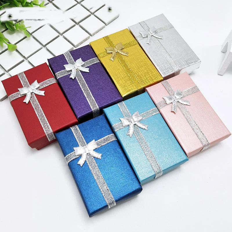 

Подарочные коробки из ювелирной бумаги, 5*8*2,5 см, 24 шт.