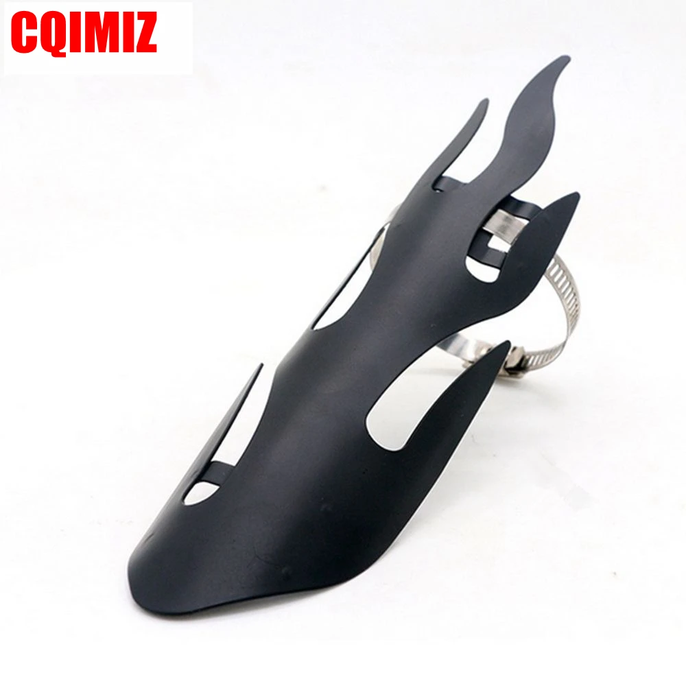 Черный 9 ''глушитель выхлопной трубы тепловой щит пламени крышка пятка защита