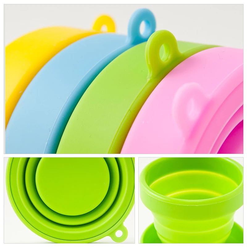 

30 Pcs Silicone Sterilize Cup Feminine Hygiene Recyclable Foldable Cup flexible Camping Sterilize Cup Clean Menstrual Cup