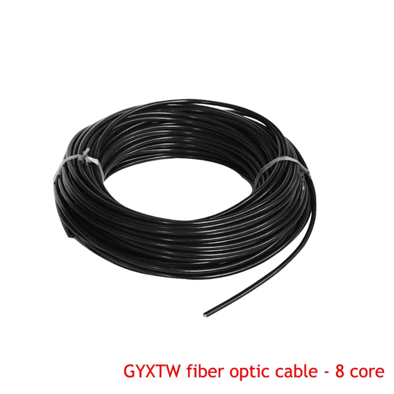ZHWCOMM 1000 м/рулон GYXTW 8 ядро одномодовый наружный бронированный волоконно-оптический кабель FTTH центральный светильник-бронированный кабель