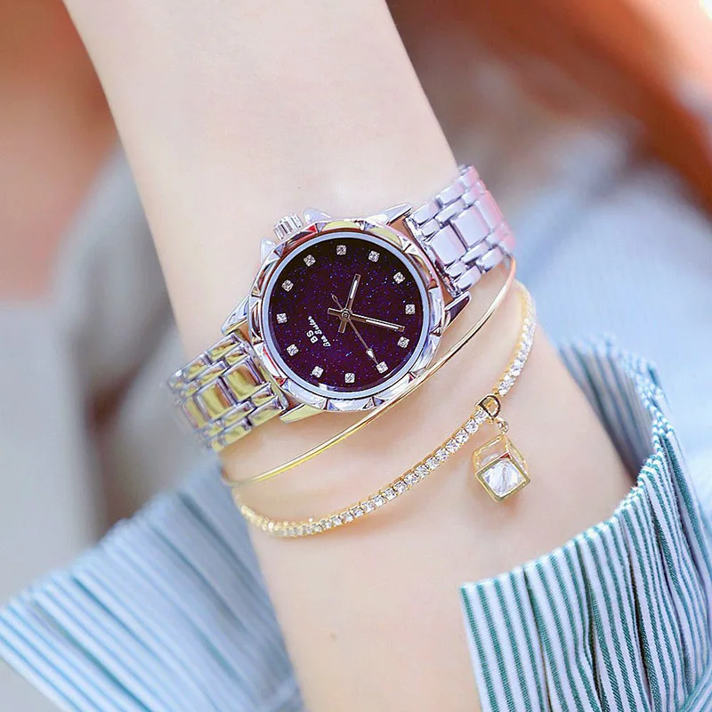 Часы женские элегантные с бриллиантом 2019|Женские наручные часы| |