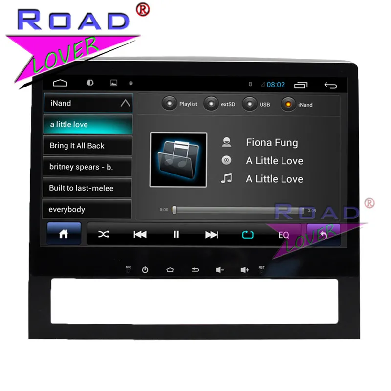 Roadlover Android 7 1 Автомобильный GPS навигационный плеер Авто Радио для Toyota Land Cruiser 200