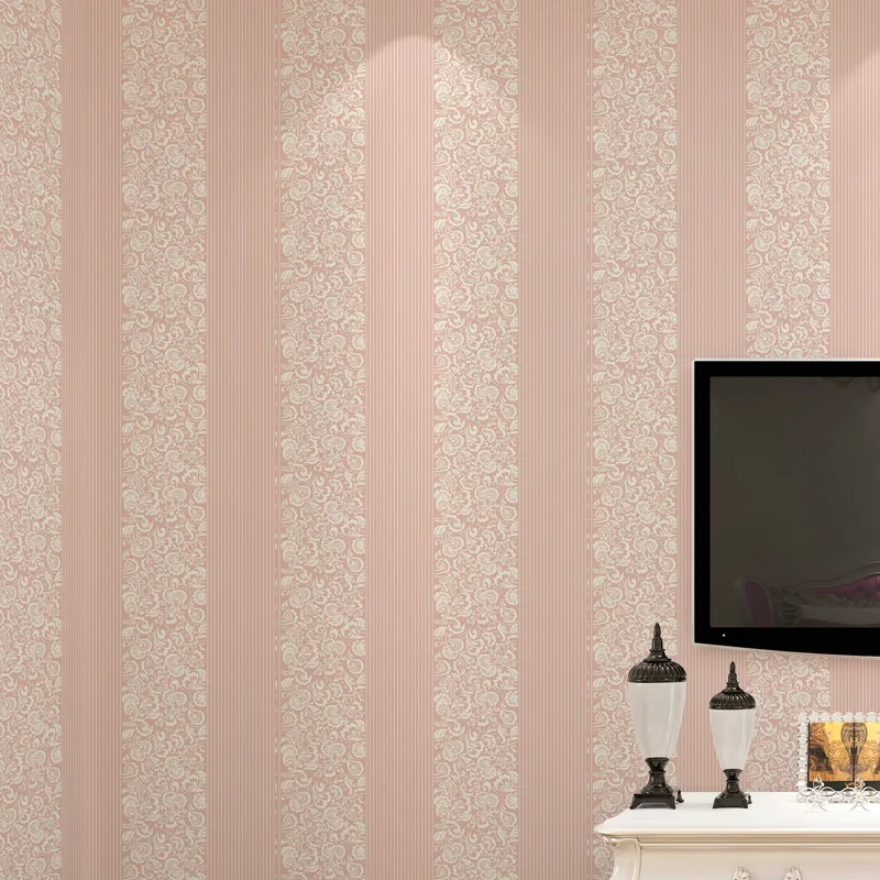 

beibehang papier peint Modern 3d wallpaper simple multicolor stripes non-woven wallpaper high-end wallpaper for walls 3 d behang