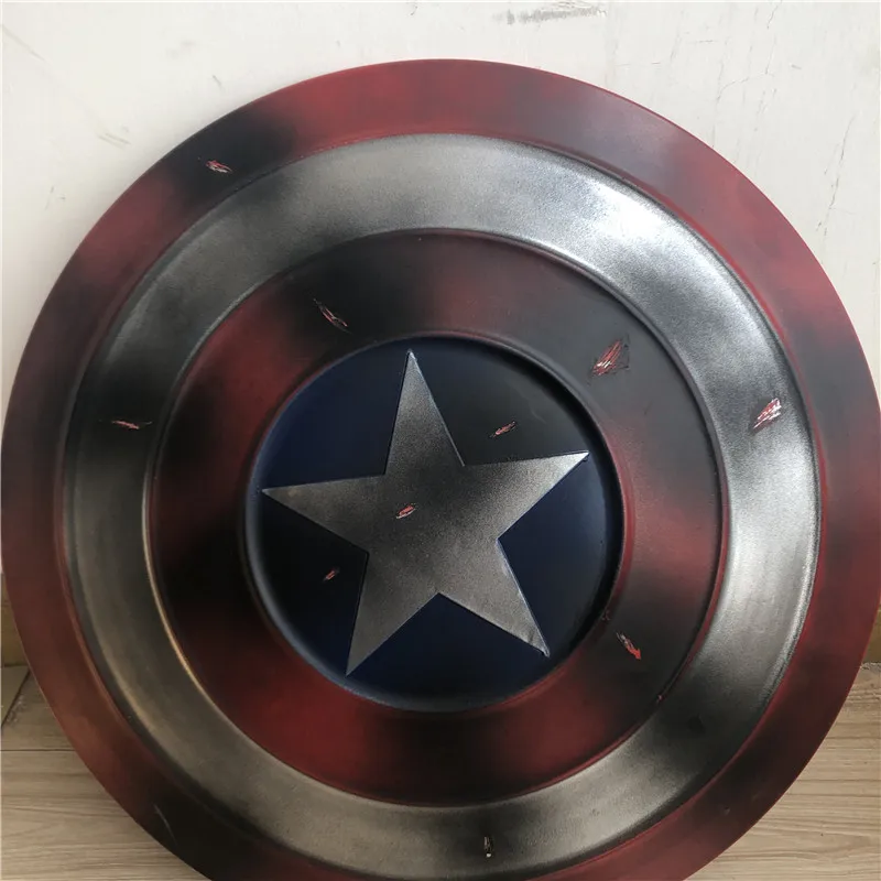 Мстители Endgame Капитан Америка щит Стив Роджерс косплей реквизит Металлический
