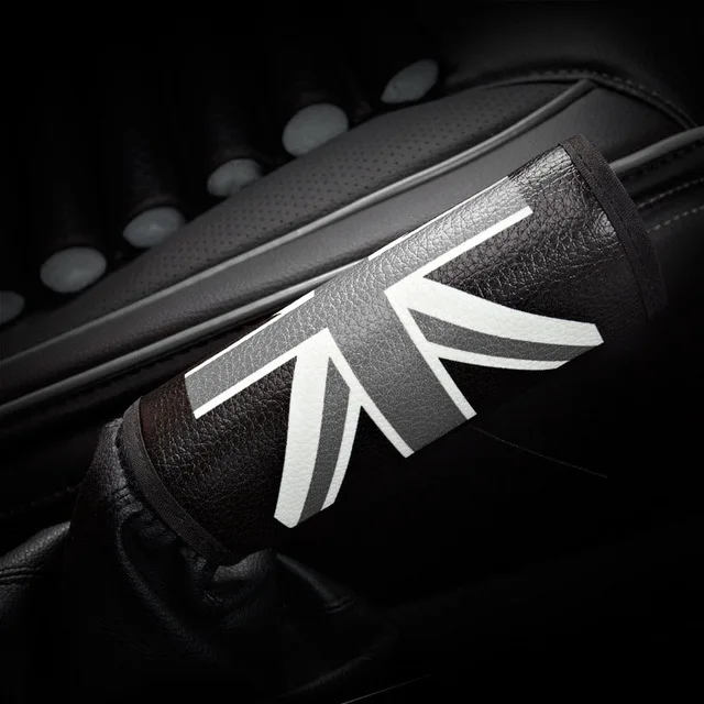 Серый LENTAI для peugeot 206 307 407 308 207 508 3008 208 2008 идеально подходит для Suzuki swift/Suzuki grand vitara мг 1 шт. авто автомобильный ручник кожаный чехол - Название цвета: Серый