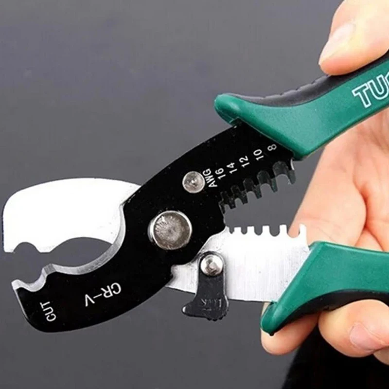 KALAIDUN кабельный резак Электрический инструмент для зачистки проводов