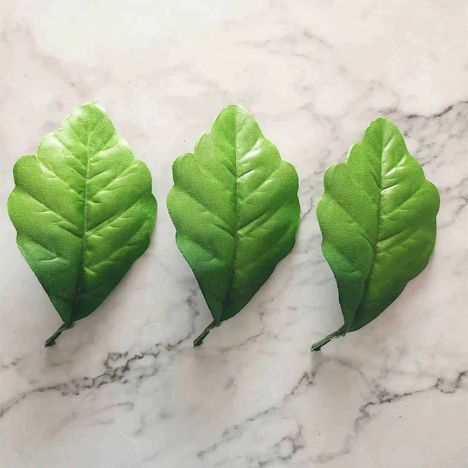 20 Pieces 20 шт. искусственные шелковые цветы листья искусственная зелень для свадебного украшения DIY букет гирлянда товары для изготовления цветов - Цвет: 20 Pieces