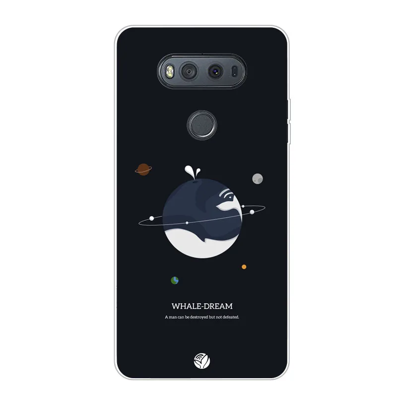 Чехол для LG v20, силиконовая Мягкая задняя крышка из ТПУ с космическим пейзажем для LG v20, защитный чехол для телефона s shell