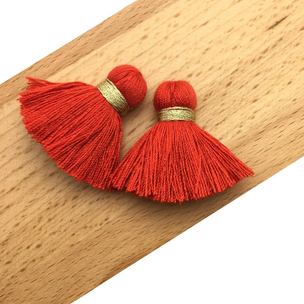 CHENGRUI L29 4 см кисточка бахрома хлопковые кисточки diy аксессуары отделка бахромой