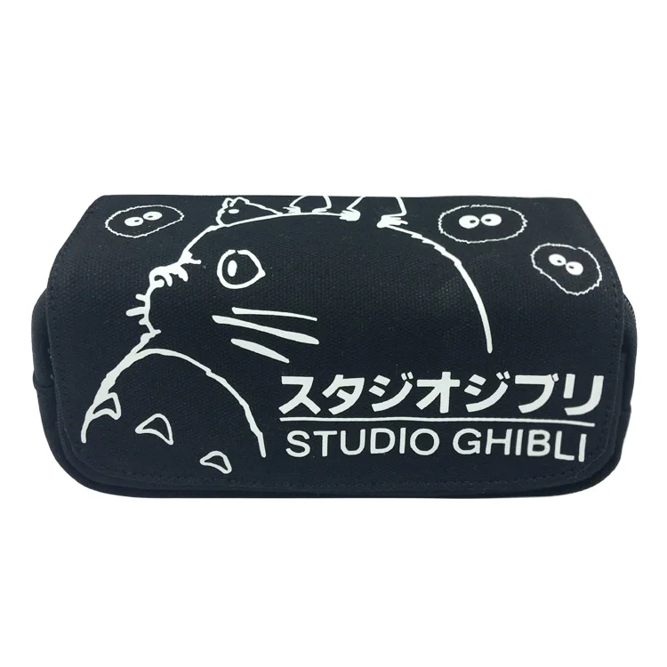Tonari no Totoro Мой сосед Тоторо для мальчиков и девочек мультяшный холщовый чехол