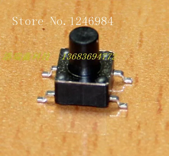 

[SA]6 * 6 * 8 Table SMD button switch SMD 4P touch of a button reset switch TD-03XD Port Ruixin---200pcs/lot