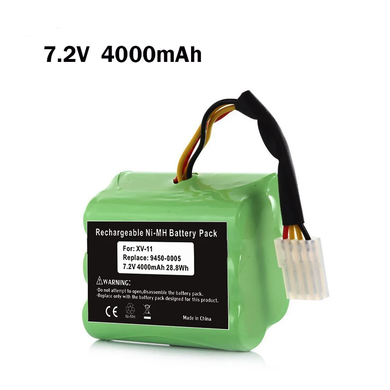 7.2v4000mAh альтернативный Аккумулятор для Neato XV 21 11 14 Запчасти робота пылесоса neato