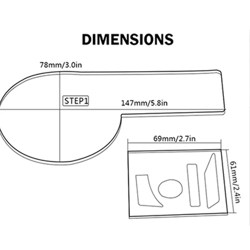 Аксессуары для мотоциклов приборная панель инструмент Спидометр пленка