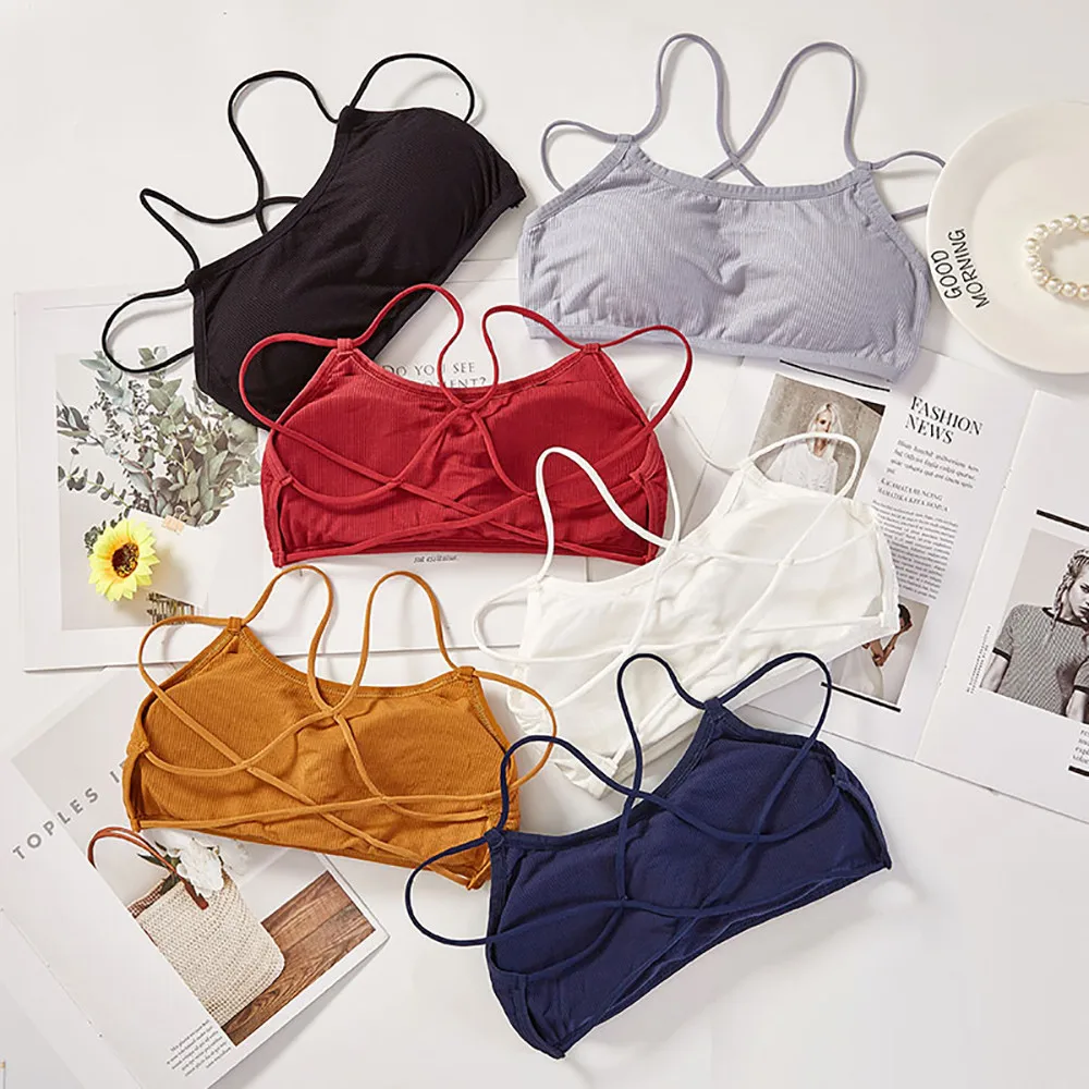Sexy bralette top tube tops Solid strapless crop Women Seamless Breathable Push Up Top Underwear bandeau 2018 #SW | Женская одежда