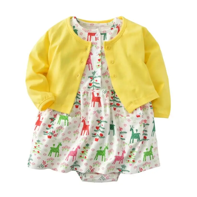 2018 осенняя одежда для маленьких девочек платья малышей пальто с длинными