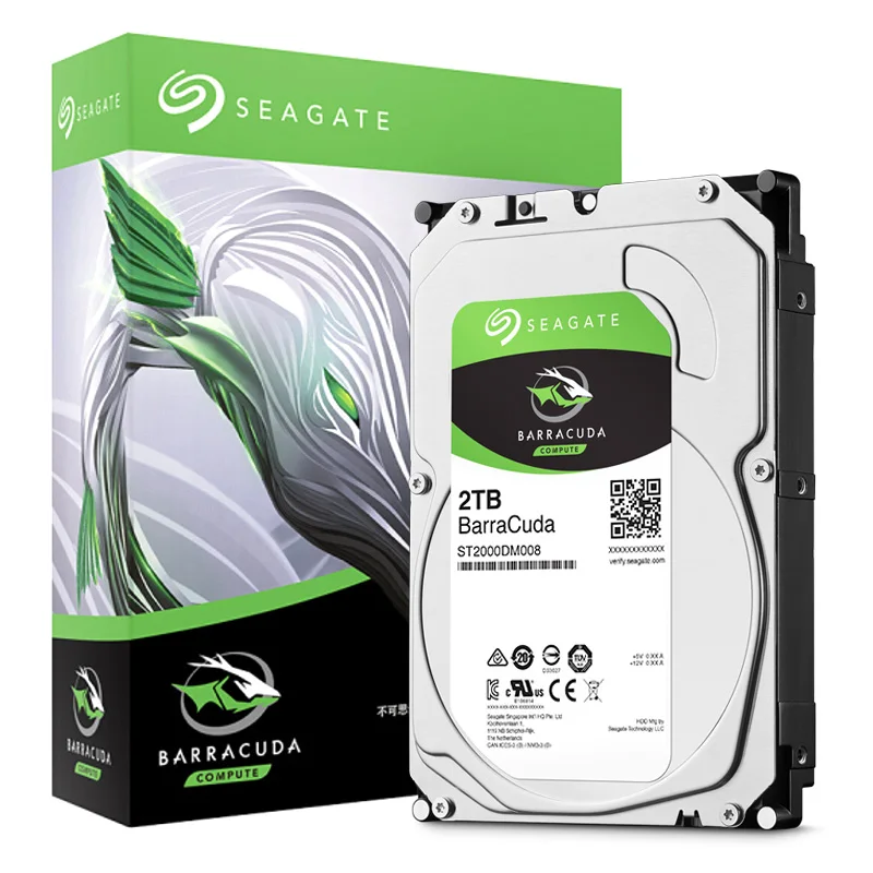 Seagate новый 2 ТБ Настольный HDD внутренний жесткий диск оригинальный 3 5 ''ТБ 7200RPM