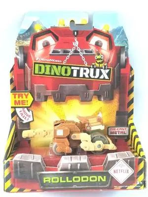 10 С оригинальной коробкой Dinotrux грузовик-динозавр съемный динозавр игрушечный автомобиль мини-модели новые детские подарки модели динозавров - Цвет: 10