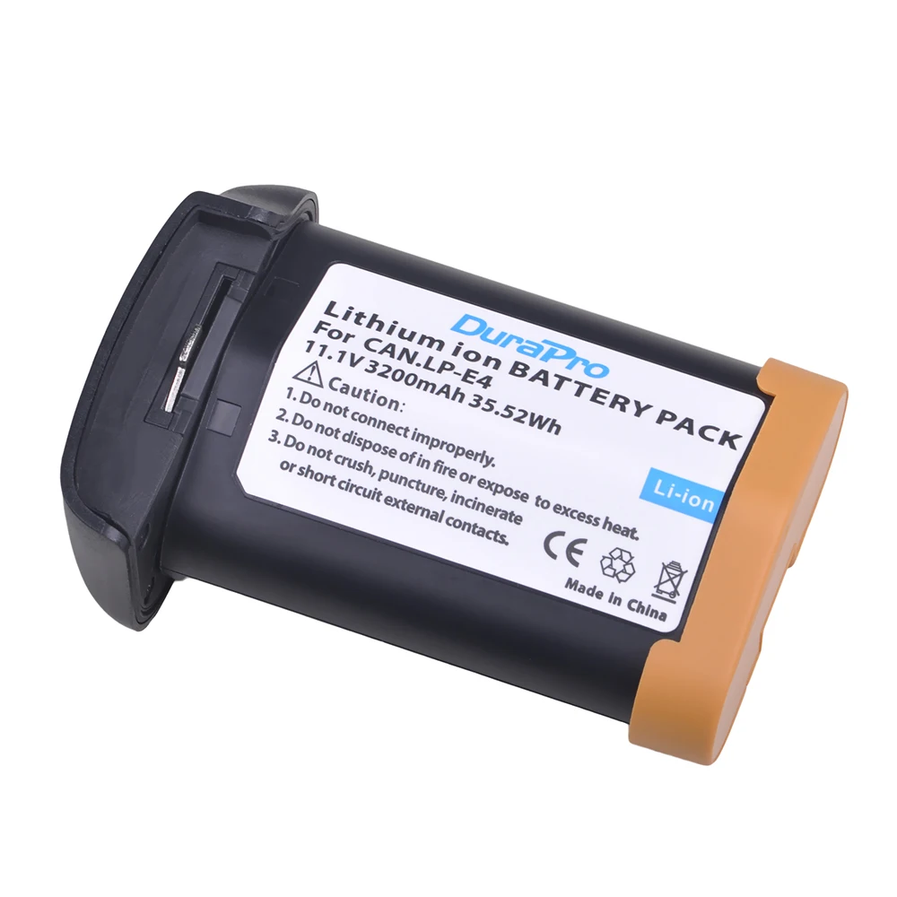 2 шт. 3200 мАч LP-E4 LP E4 LP-E4N Аккумулятор для камеры + ЖК-дисплей быстрое зарядное