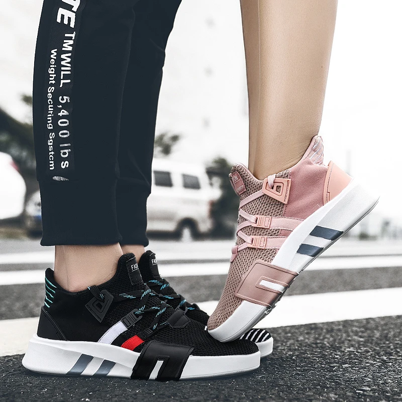 

GUDERIAN New Mesh Breathable Men Sneakers Casual Shoes Lace Up Comfortable Lovers Shoes Trainers Men Footwear Zapatillas Hombre