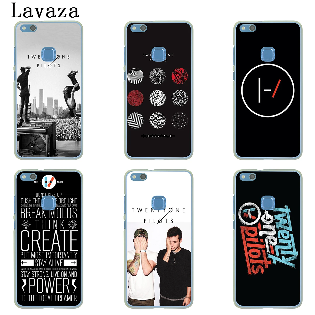Твердый чехол Lavaza Twenty One Pilots 21 для Huawei Y9 Y7 Prime 2018 2019 Honor 20 10 8 8A 8X 9X 9 Lite 7C 7X 7A Pro|phone cases|case