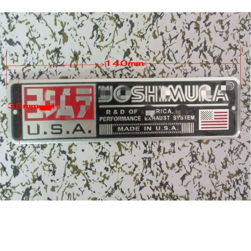 3m наклейка для Yoshimura мотоцикл Выхлопная скутер глушитель escapement стикер Бесплатная