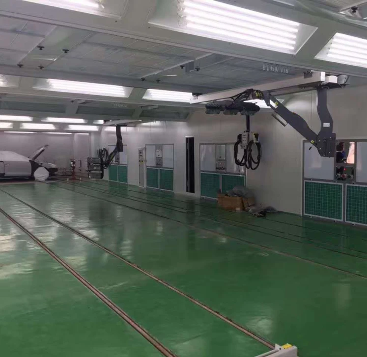 Линия аэрозольной живописи многофункциональная станция две станции техническое