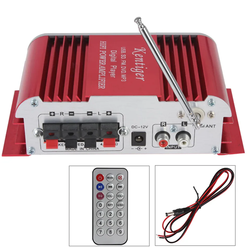 HY3006 DC 12V режим звука цифровой дисплей HIFI автомобильный усилитель мощности