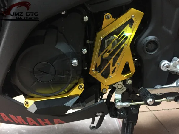 Алюминиевая передняя Звездочка для мотоцикла YAMAHA R25 R3 2015 2016 CNC защитная крышка
