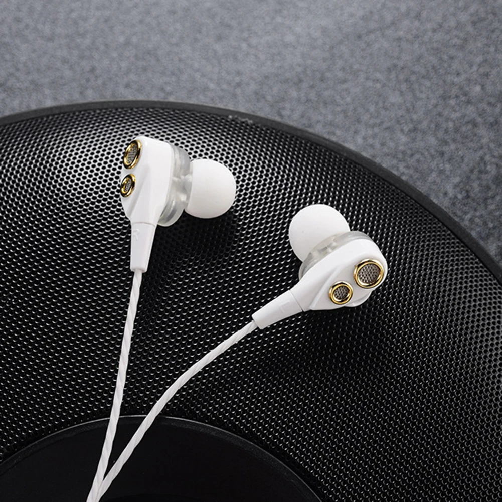 Bluetooth наушники 6D с двойным движущимся кольцом Беспроводная гарнитура поддержкой