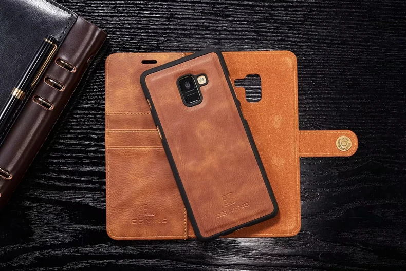 Для samsung A50 A40 A70 чехол для телефона из натуральной кожи на магните Чехол-кошелек с подставкой Fundas для samsung Galaxy A7 A8 A9 A6 Plus